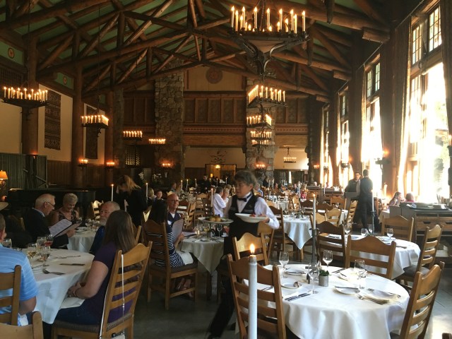 Dining at the Majestic Hotel