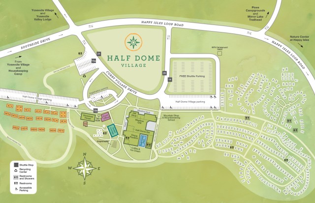Half Dome Village property map_3