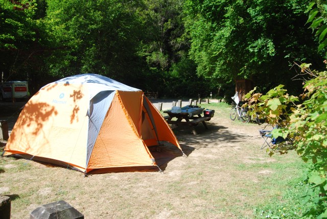 Camp at Russian Gulch