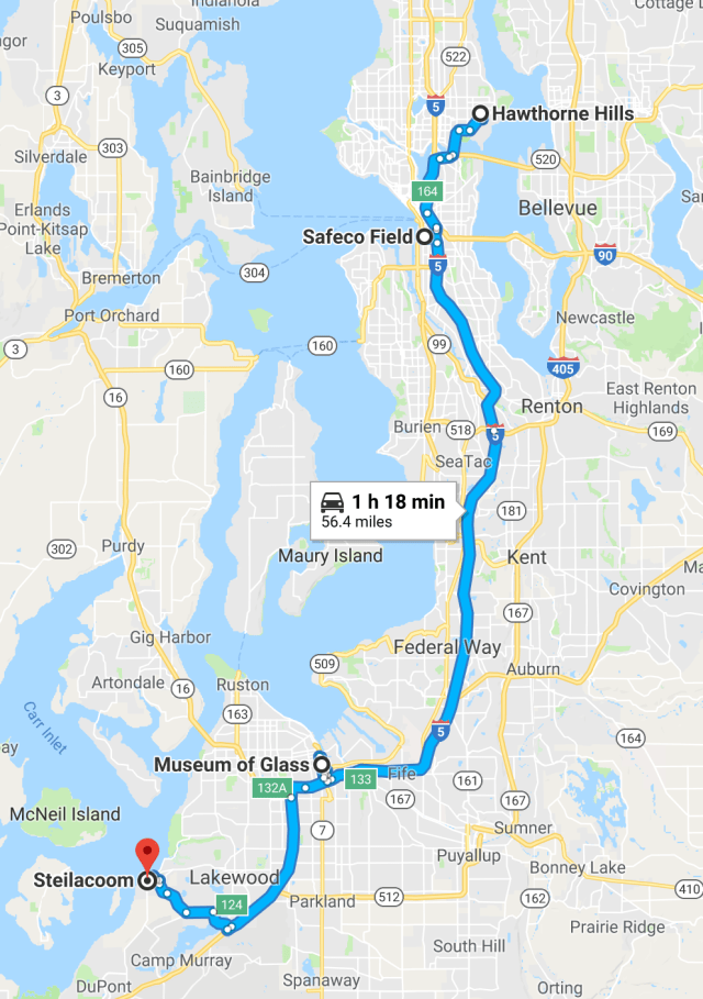 Hawthorne Hills to Steilacoom