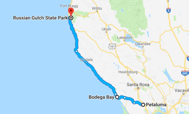 Petaluma - Russian Gulch 1