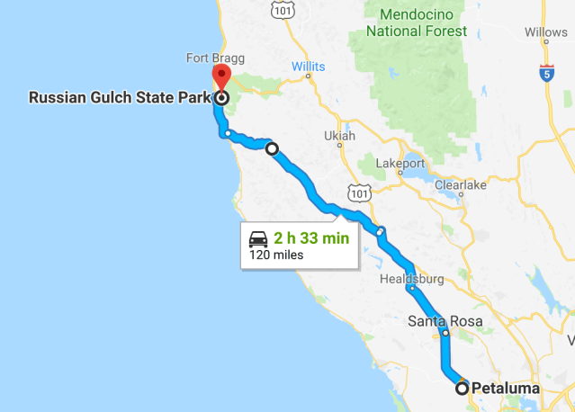 Petaluma - Russian Gulch 101