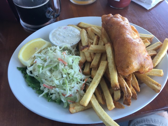 Halibut Fish and Chips