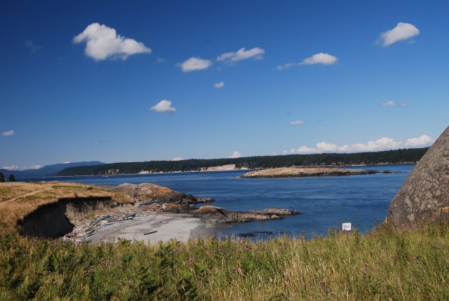 Looking Out at Friday Harbor