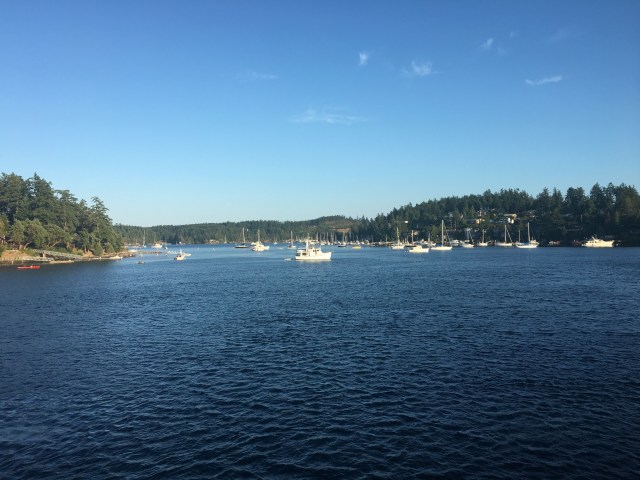 Pulling Into Friday Harbor