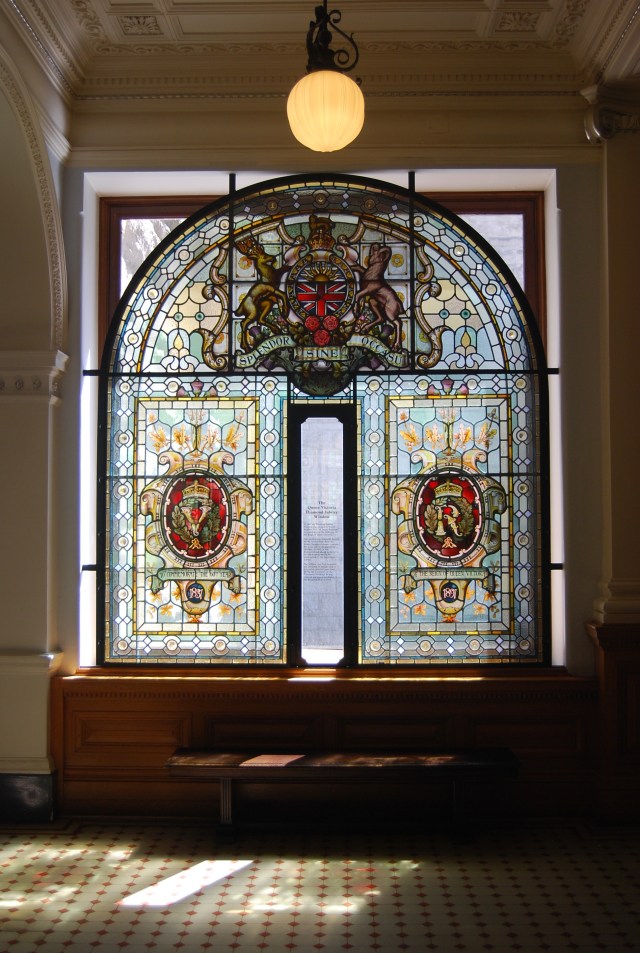 Stained Glass from the Queen's Jubilee