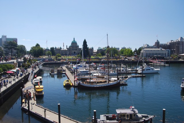 The Harbor and Parliament Building