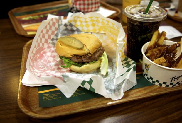Triple O's Burger Combo