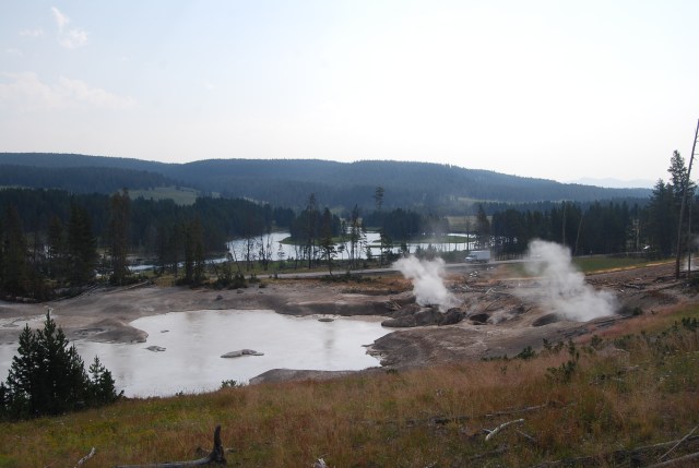 View from Mud Volcano