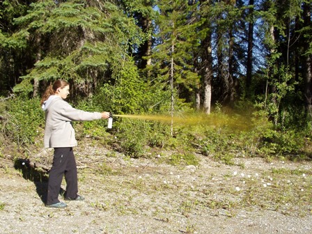 Use of Bear Spray