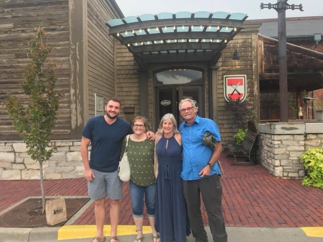 Birthday Shot at Dinner