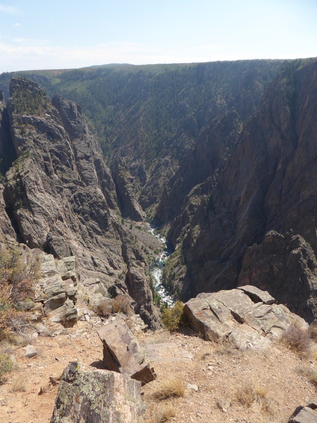 Black Walls Down to the River