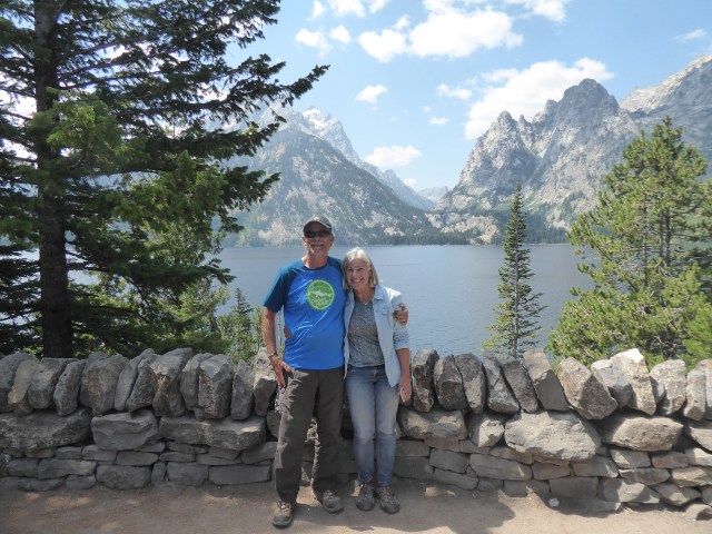 J and J at Jenny Lake