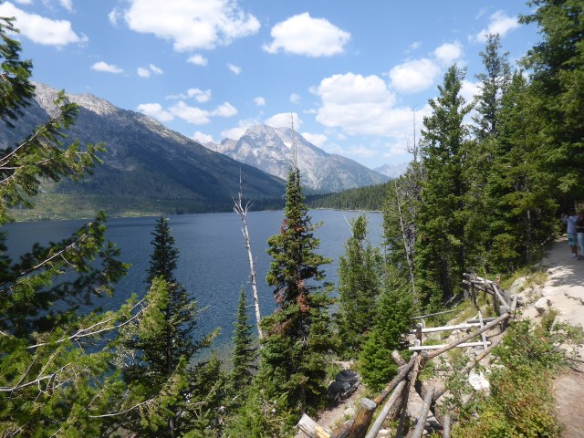 Jenny Lake from the Viewpoint