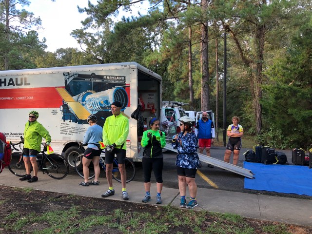 Loading the Luggage Truck