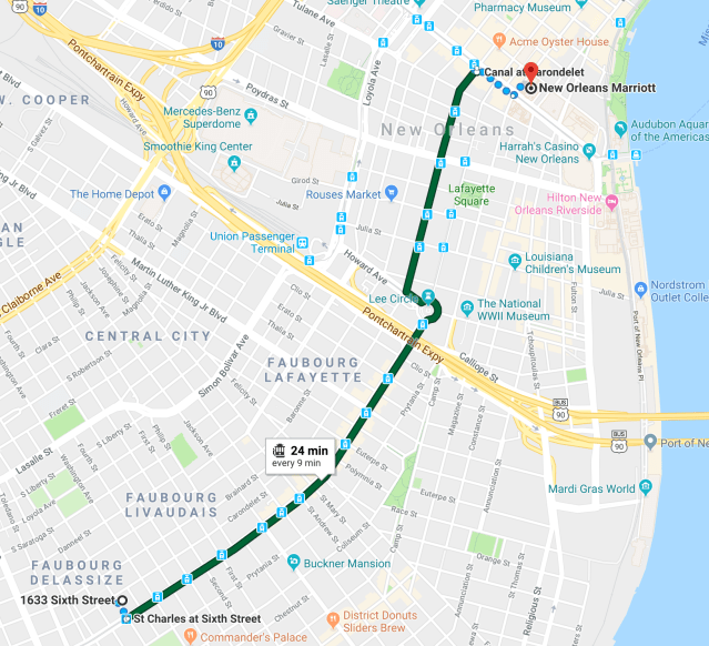 vrbo to french quarter