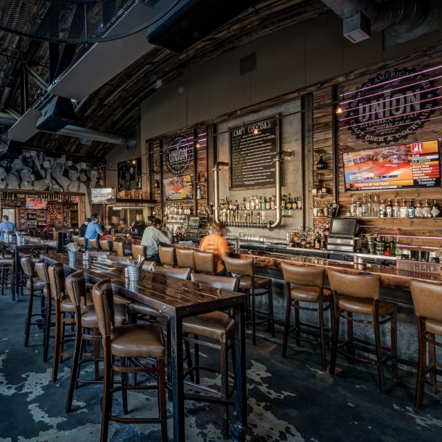 Long Table at the bar