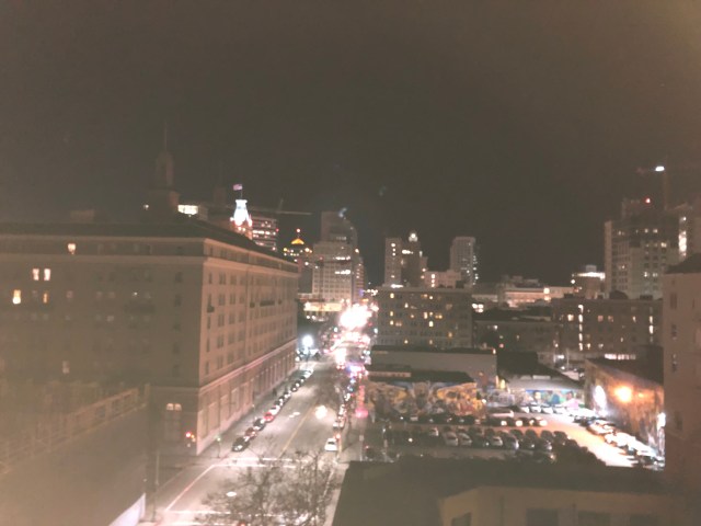 New Year's Eve from the Roof