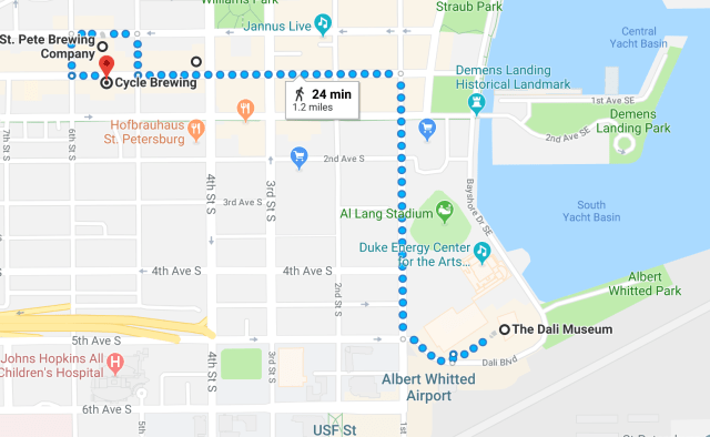 The Post Dali Stroll