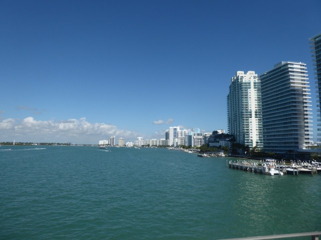 Miami Skyline from the Boat