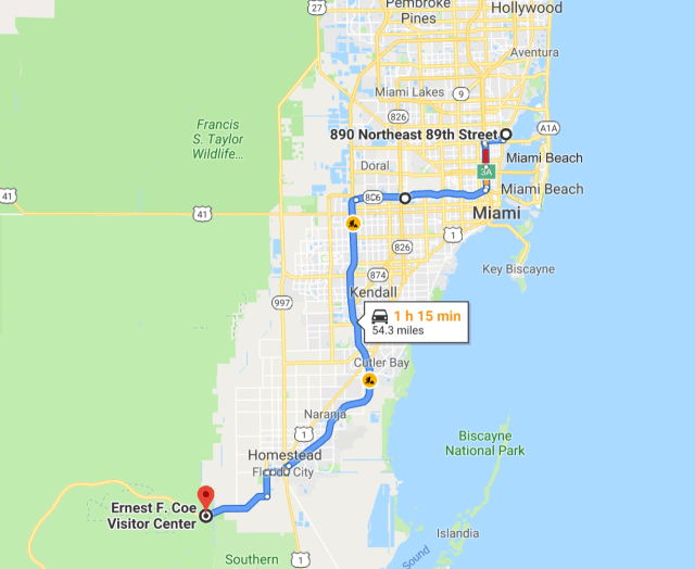 Miami to Everglades