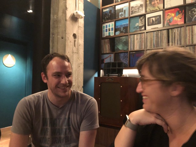 Enjoying Cocktails at Shiru