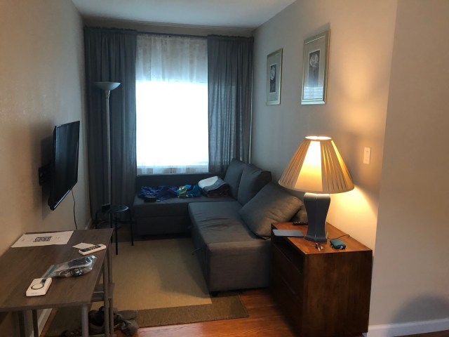 Front Room of the Airbnb