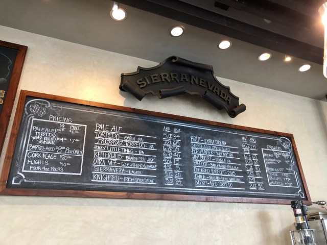 Sierra Nevada Tap Room Board