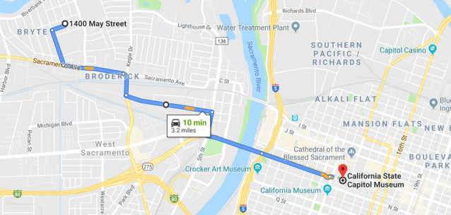 West Sac to State Capitol
