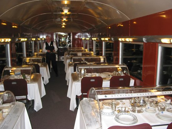 Dining Car with Place Settings