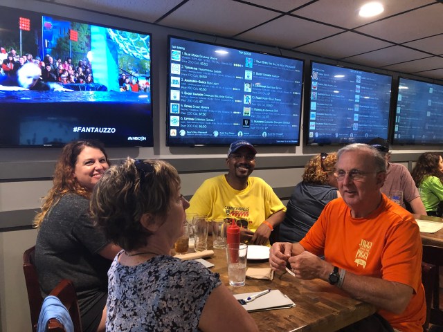 Kim, Paul, Maurice and Jamie at Govenor's