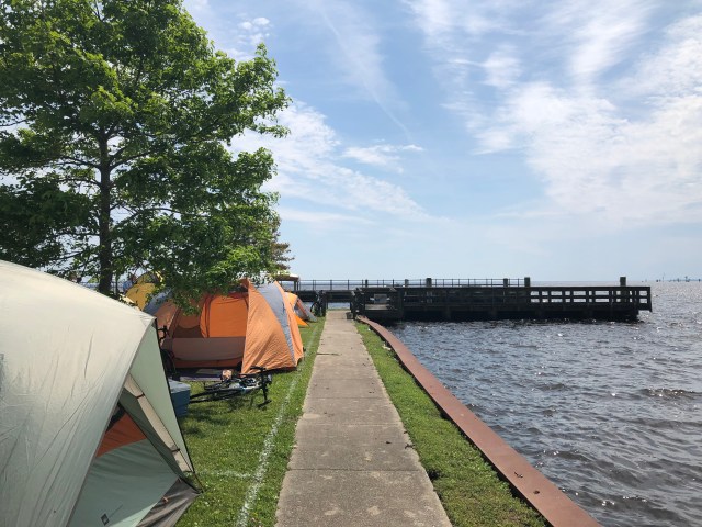 Should Have Camped A Bit More Inland