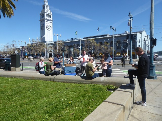 Waiting for the Trolley