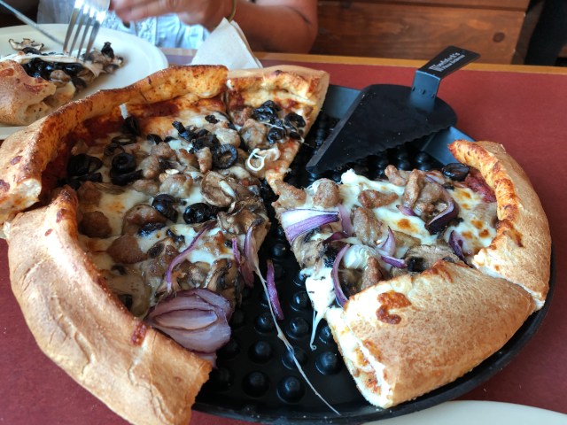 Sausage Mushroom Pizza