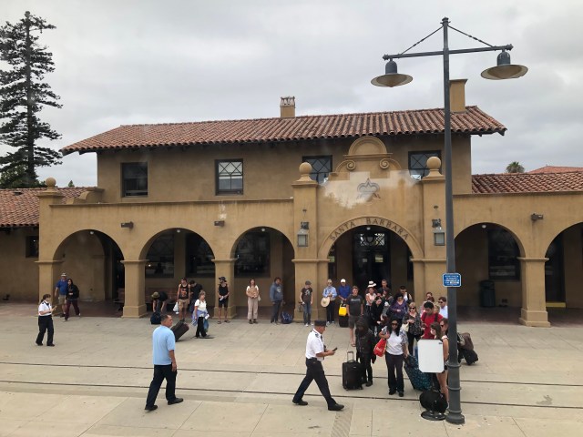 The Queue at Santa Barbara Station