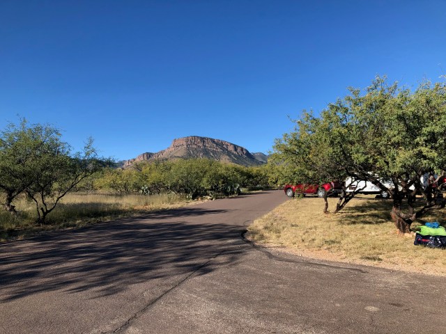 Camping at Kartchner Caverns