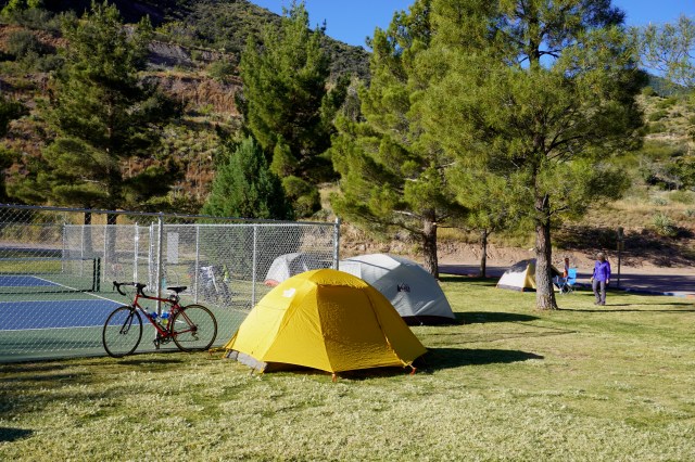 In Camp at Bisbee