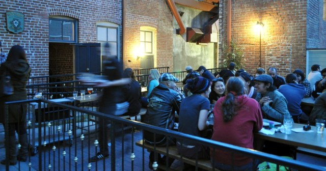 The Patio at Trappist