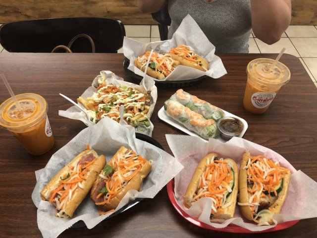 Bahn Mi's, Spring Rolls, and the Galbi Fries