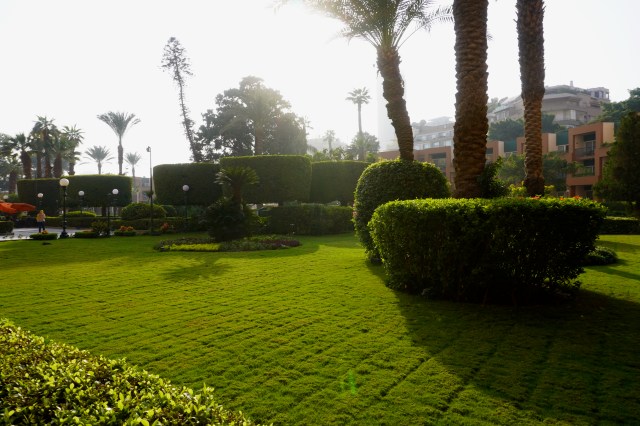 Grounds of the Marriott