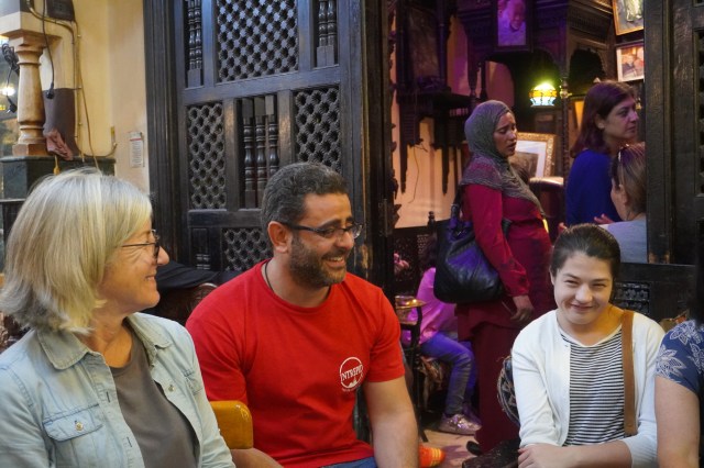 Joanna, Mahmoud and Alice