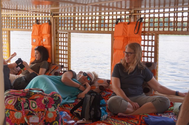 Paula, Katie, and Alice (R to L)