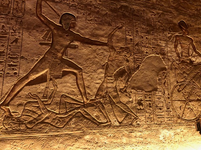 Ramses II Slaying a Foe
