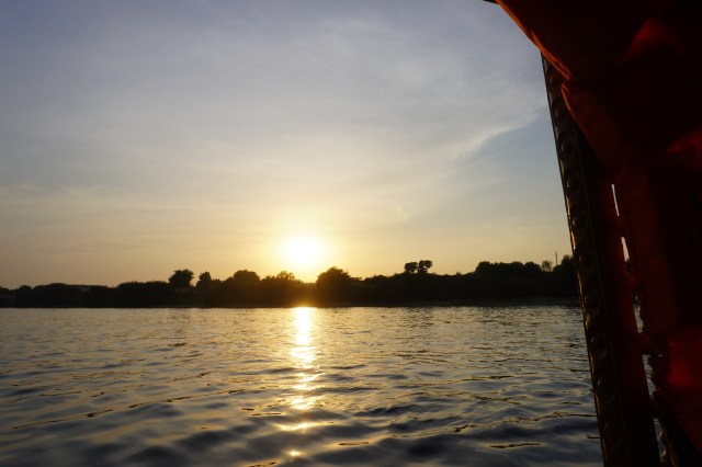 Sunset on the Nile