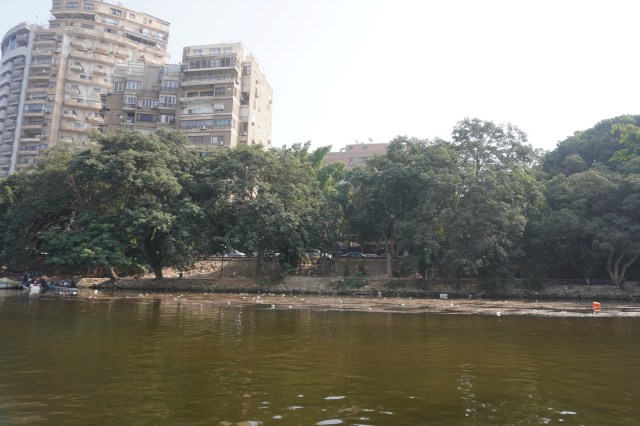 Trash in the Nile