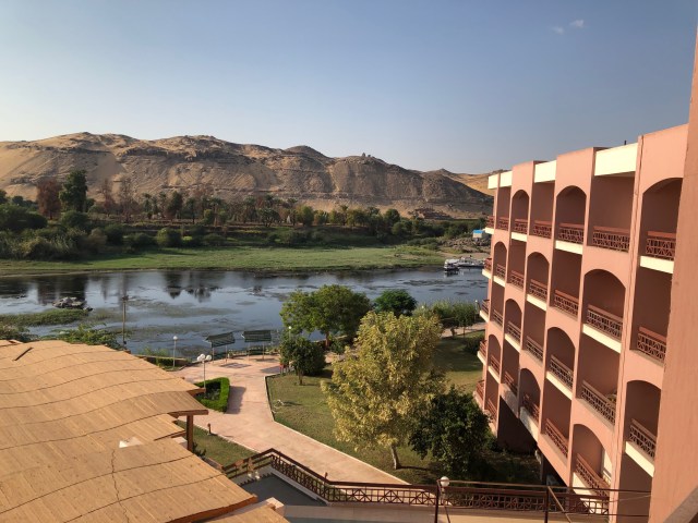 View from our Room at the Pyramisa