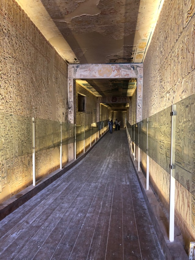 A Long Passageway in Merenptah's Tomb