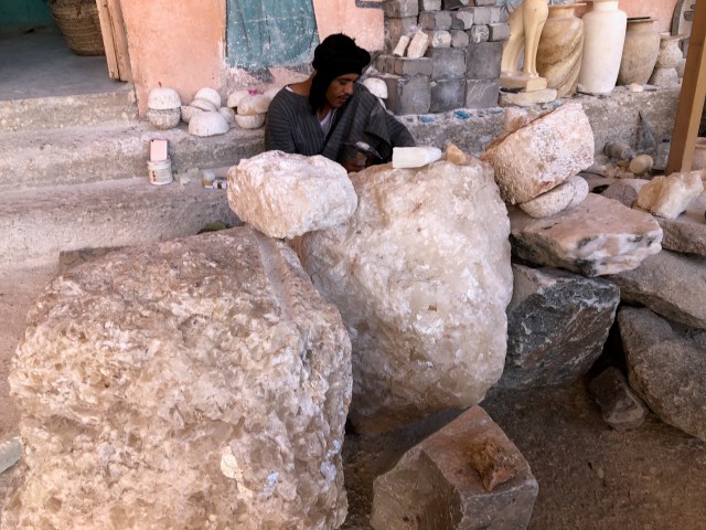 At the Alabaster Shop