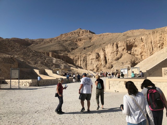 Joanna, Marty and Kim In Between Tombs