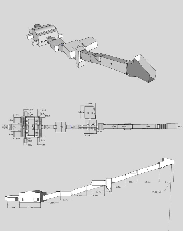 Merenptah's Tomb Schematic